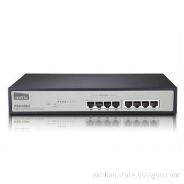 Ethernet PoE switch CSMA / CD Access Method And 8 RJ45 Port